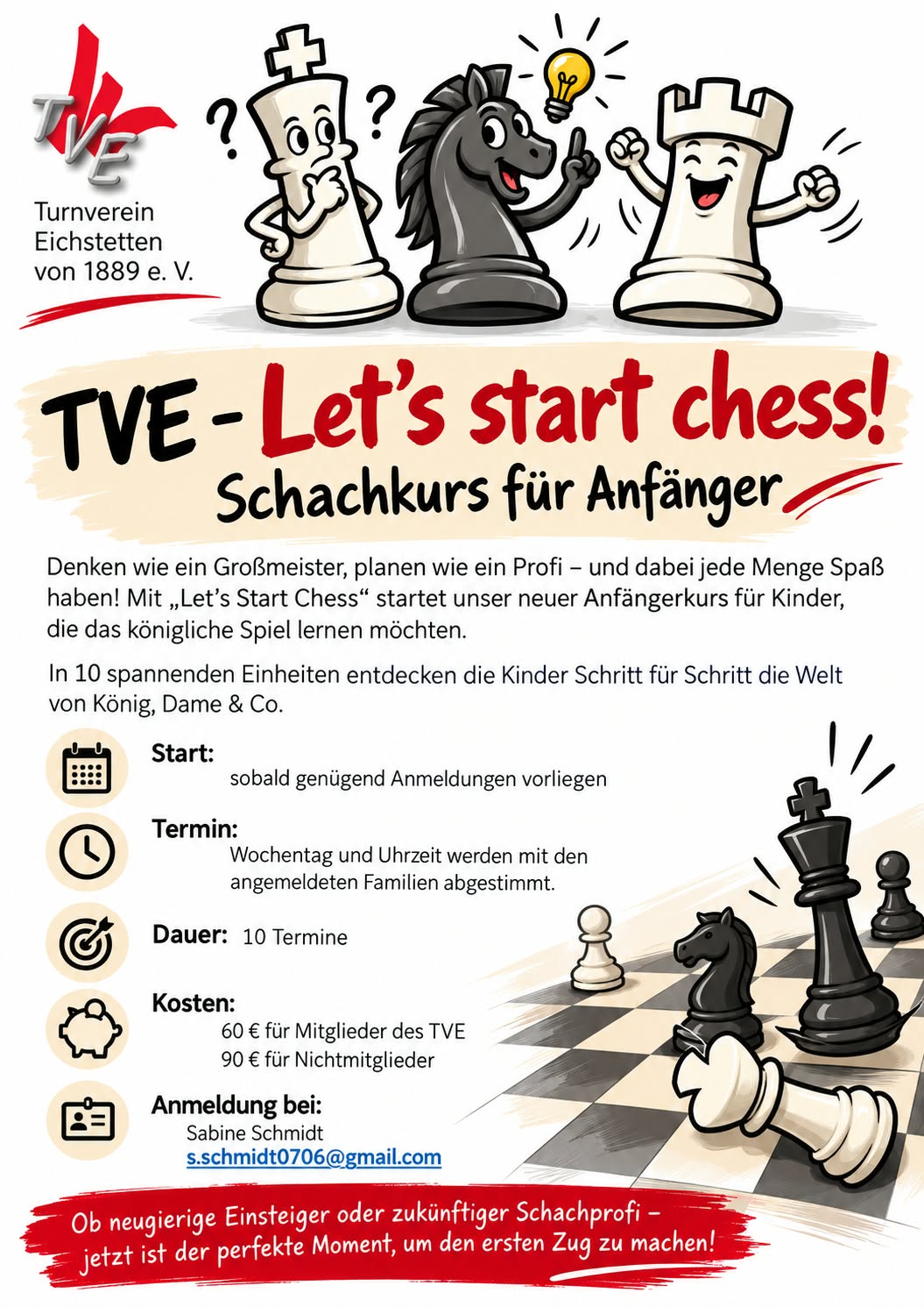 Schach, Kinderschach, Eichstetten, Sport